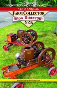 2026 Farm Collector Show Directory Book Cover